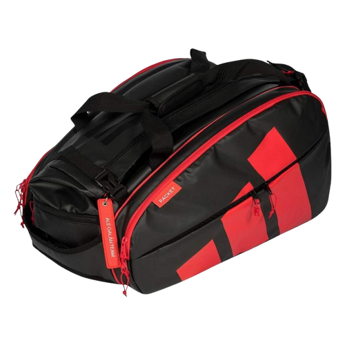 Paletero Adidas Ale Galan Multigame 3.5 Negro Rojo