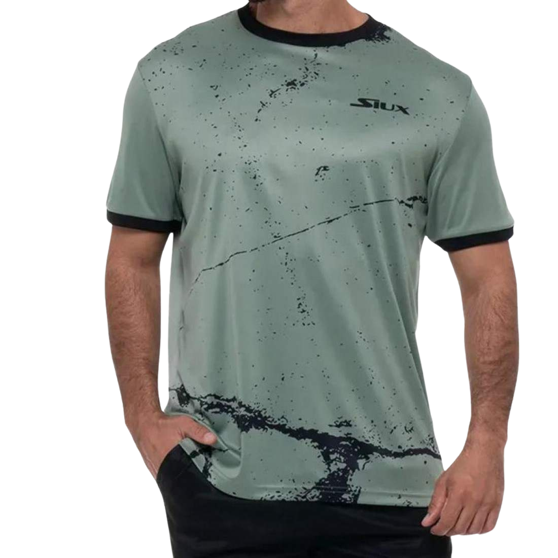 Camiseta Siux Splash Verde