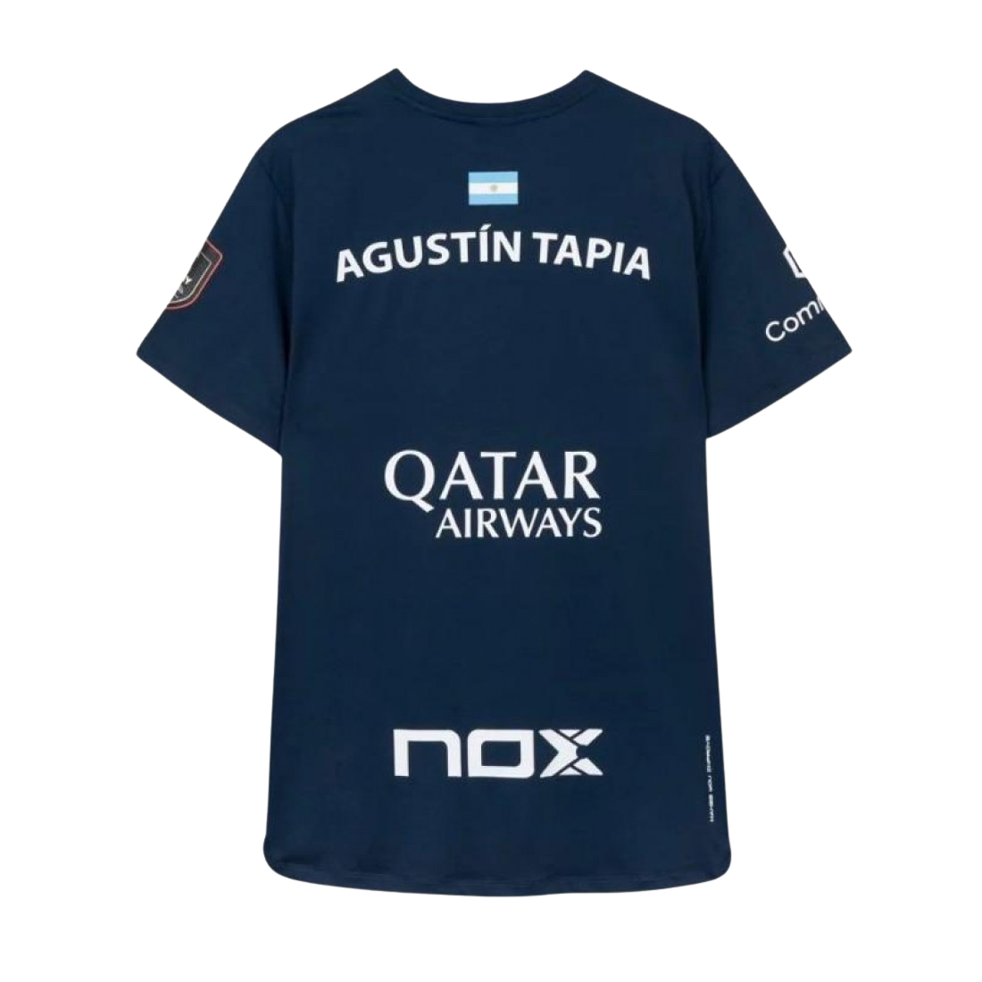 Camiseta Nox Agustin Tapia Sponsors AT10 Azul Oscuro 2026