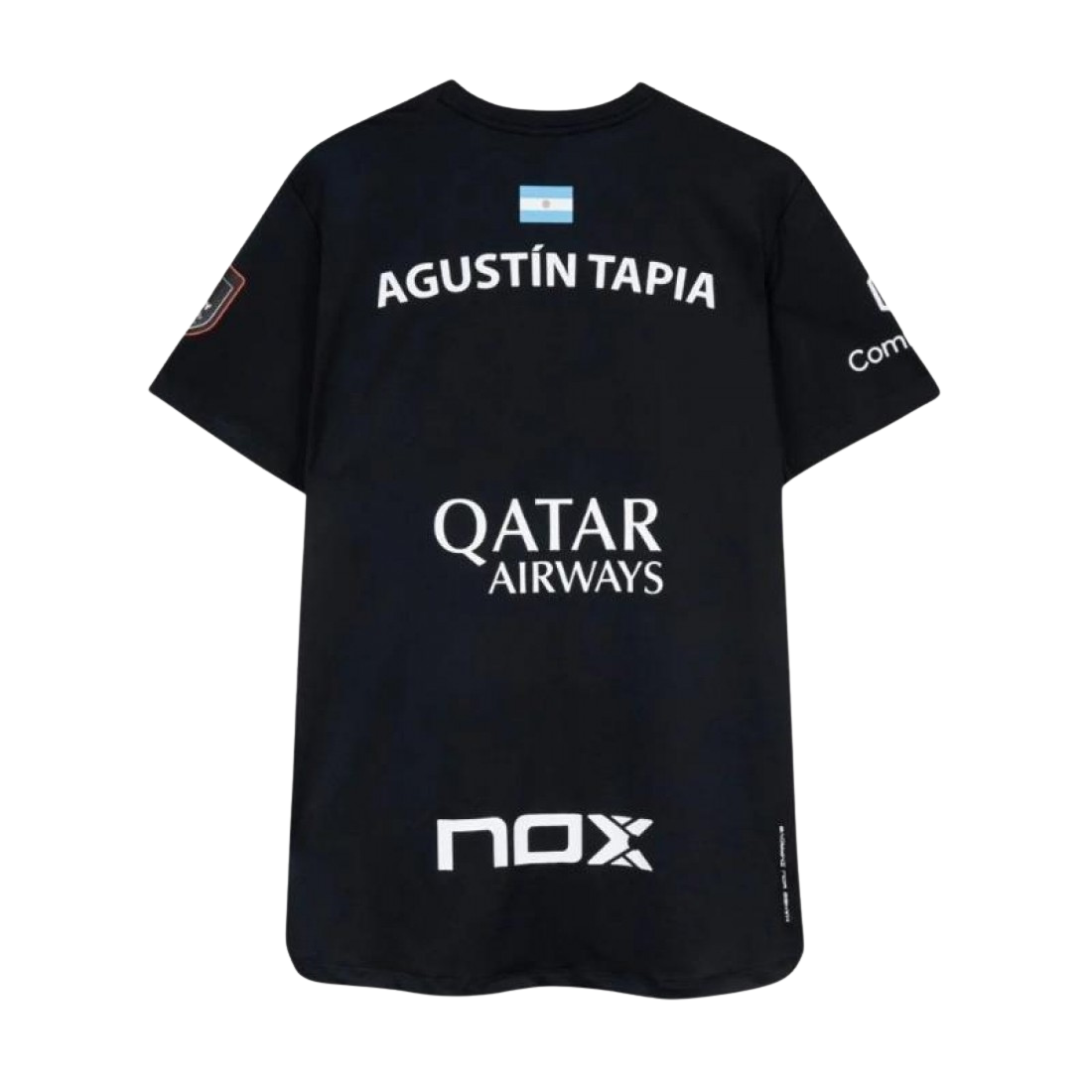 Camiseta Nox Agustin Tapia Sponsors AT10 Negro 2026